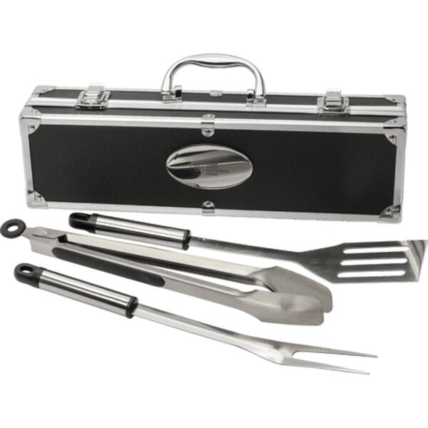 3 Piece BBQ set in Aluminum Case Thumbnail