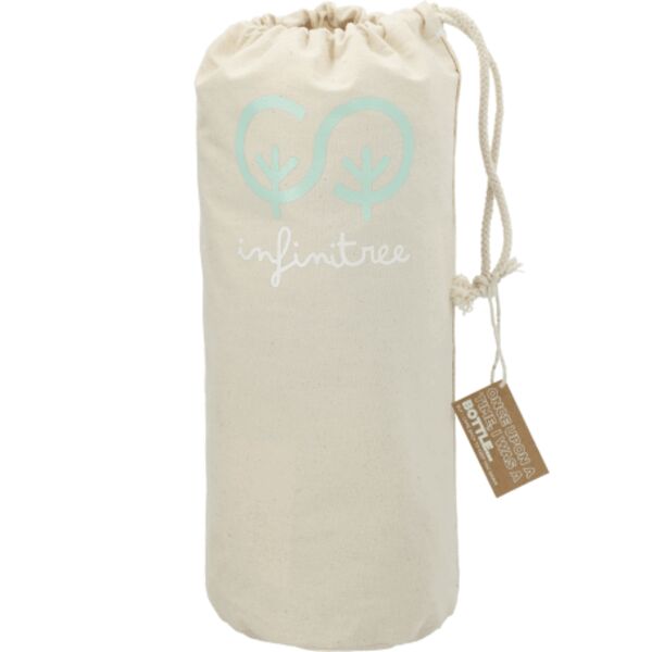 100% Recycled PET Fleece Blanket with Canvas Pouch Thumbnail